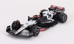 予約品　7月以降順次　ミニカー　MINI-GT　1/64　MGT00727-L　アルファタウリ F1 AT04 2023 #21 オーストラリアグランプリ Nyck de Vries　810152142059