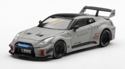 予約品　10月以降順次　ミニカー　MINI-GT　1/64　MGT01248-R　日産 LB-Silhouette WORKS GT Nissan 35GT-RR バージョン1　マットグレー(右ハンドル)　840456392553