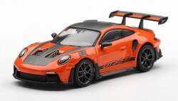 予約品　11月以降順次　ミニカー　MINI-GT　1/64　MGT01304-L　ポルシェ 911(992) GT3 RS ヴァイザッハパッケージ  ガルフオレンジ(左ハンドル)　840456392720