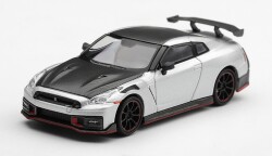 予約品　2027年2月以降順次　ミニカー　MINI-GT　1/64　MGT01361-R　日産 Nissan GT-R Nismo 2024 シルバー(右ハンドル) 　840456396810