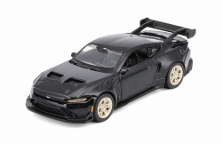 予約品　10月頃　ミニカー　マイスト Maisto　ダイキャストモデル（開閉機構付）1/64　MS15713BK　SI フォード マスタング GTD 2025 メタリックブラック　4548565527731