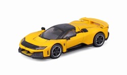 予約品　10月頃　ミニカー　マイスト Maisto　ダイキャストモデル（開閉機構付）1/64　MS15715Y　SI フェラーリ F80 イエロー　4548565527779