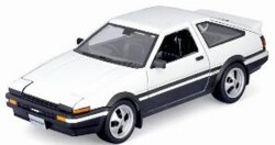 お取り寄せ予約品　10月頃　ミニカー　マイスト Maisto　ダイキャストモデル（開閉機構付）1/24　MS32916WT　トヨタ スプリンター トレノ (AE86) ホワイト/ブラック　4548565512089