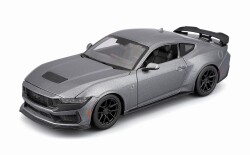 予約品　10月頃　ミニカー　マイスト Maisto　ダイキャストモデル（開閉機構付）1/24　MS32925GY　フォード マスタング ダークホース 2024 メタリックグレイ　4548565527786