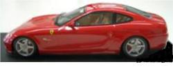 ミニカー　MATTEL 1/43　MT8375V  フェラーリ 612 SCAGLIETTI （レッド）