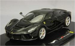 ミニカー　マテル  1/43  MTBCT84　ラ フェラーリ （ブラック/カーボンルーフ）　エリートシリーズ