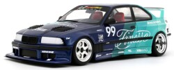 お取り寄せ予約品　2027年2月頃　ミニカー  OttO mobile　レジンモデル（開閉機構なし） 1/18　OTM1226　BMW E36 MY KYZA 2024 (ブルー) 限定生産品　4548565528189