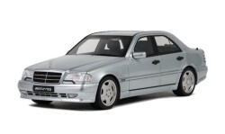ミニカー  OttO mobile　レジンモデル（開閉機構なし） 1/18　OTM443　メルセデスベンツ C36 AMG (W202) 1990 (シルバー)   世界限定 3,000個　4548565466276