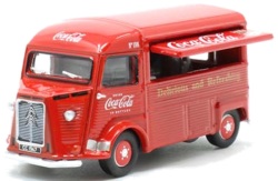 ミニカー　OXFORD（オックスフォード）　1/76　OX76CIT03CC　シトロエン H タイプ バン Coca Cola