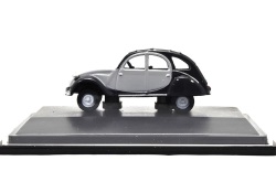 ミニカー  オックスフォード Oxford　1/76　OX76CT006　シトロエン 2CV チャールストン コーモラントグレー/ミッドナイトグレー