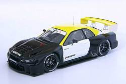 ミニカー　EBBRO-P4  1/43　P418　ニスモ　ＧＴ-Ｒ　JGTC 200１ ウインターテスト（レジン製）