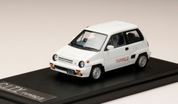 お取り寄せ予約品　2021年5月以降順次　ミニカー　MARK43　レジンモデル　1/43　PM43139W　ホンダ CITY TURBO ２ グリークホワイト　4981932058511