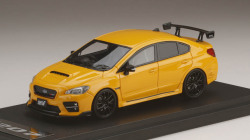 ミニカー　MARK43　レジンモデル　1/43　PM4372SY　スバル WRX STI S207 NBR チャレンジ パッケージ イエローエディッション  サンライズイエロー　4981932047423