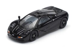 ミニカー　ポップレース POP RACE（開閉機構あり） 1/64　PR640230　マクラーレン F1 ジェットブラック McLaren F1 Jet Black　4562129857379