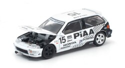 予約品　2027年6月頃　ミニカー　POP RACE　1/64　PR640553　ホンダ シビック（EF9）#15 JTC 1991 InterTEC　4562129852992