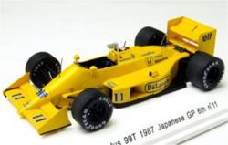 LOTUS 99T 中島　悟 1987 ミニカー 楽天市場】F1 ミニカー 1/43 ロータス LOTUS 99T N 11 1987 中嶋