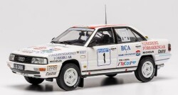 予約品　7月以降　ミニカー　IXOモデル (イクソ)　ダイキャスト　1/43　RAC470　アウディ 200 クワトロ 1989年 ラリースウェーデン #1 S.Blomqvist/B.Melander　4907981697938