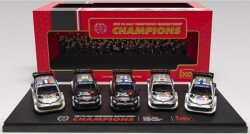 お取り寄せ予約品（特別受注形式）6月以降　ミニカー　IXO(イクソ)　ダイキャスト　1/43　RAM1014SET5　TOYOTA GR YARIS Rally1. #69 #33 #5 Central European Rally 2025. #17 (dirty) #18 Saudi Arabia Rally 2025. WRC チャンピオン2025（5台セット） 4907981696900