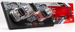 お取り寄せ予約品（特別受注形式）6月以降　ミニカー　IXO(イクソ)　ダイキャスト　1/43　RAM1015SET2　TOYOTA GR YARIS RALLY1 ラリーサウジアラビア #17 CHAMPION 2025 ＆ CITROEN C2 S1600 RALLY2 ツールド・コルス #42 CHAMPION 2008（2台セット）　4907981696917