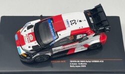 予約品　11月頃　ミニカー　ＫＢモデル　IXO(イクソ)　 ダイキャストモデル　1/43　RAM24SP-001C　トヨタ GR ヤリス Rally1 優勝 2023年ラリージャパン #33 E.Evans　4907981682798