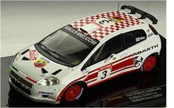 ミニカー　IXO 1/43　RAM289　フィアット　プントＳ２０００アバルト　２００７年　ラリー・ロシア＃３