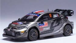 予約品　2025年4月頃　ミニカー　IXO(イクソ)　ダイキャスト　1/43　RAM945　トヨタ GR YARIS ラリー１ ハイブリッド 2024年 ラリーフィンランド 優勝 #17 S.Ogier/V.Landals（セバスチャン・オジエ/ヴァンサン・ランデ）