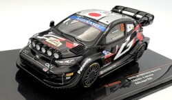 予約品　8月頃　ミニカー　IXO(イクソモデル)  KBモデル　ダイキャスト　1/43　RAM965B　GR ヤリス ラリー1 2024年 ラリージャパン #18 勝田貴元 ライトポッド付　4907981691530