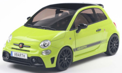 お取り寄せ予約品　2026年3月頃　ミニカー　SOLIDO（ソリド） ダイキャストモデル（開閉機構付）　1/18　S1811307　フィアット F595 アバルト 2023 (ネオングリーン)　3663506042157