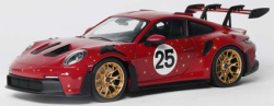 予約品　11月頃　ミニカー　SOLIDO（ソリド）ダイキャストモデル（開閉機構付） 1/18　S1812111B　ポルシェ 911(992) GT3 RS クリスマスエディション 2026 #25 (レッド)　3663506052545