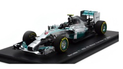 ミニカー　スパーク SPARK レジンモデル 1/43　S3087　メルセデス F1 W05 オーストラリアGP 2014　優勝　N.ロズベルグ