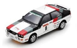 予約品　10月頃　ミニカー　Spark　レジンモデル　1/43　S3214　Audi quattro No.0 Audi Sport Rali Urbibel Algarve 1980 H. Mikkola A. Hertz　9580006932143