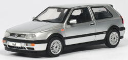 予約品　11月以降　ミニカー　SOLIDO（ソリド）ダイキャストモデル　1/43　S4316403　フォルクスワーゲン ゴルフ Mk.lll VR6 1994 (シルバー)　3663506050879