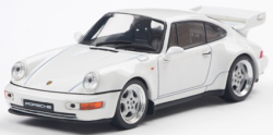 ミニカー　SOLIDO（ソリド） ダイキャストモデル　1/43　S4316902　ポルシェ 911(964) RS 3.8 1994 (ホワイト)　3663506028557