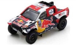 予約品　6月頃　ミニカー　Spark（スパーク）レジンモデル　1/43　S5871　トヨタハイラックス TOYOTA HILUX No.200 優勝 Dakar 2023 Al-Attiyah  Mathieu Baumel　9580006958716