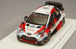 ミニカー　SPARK(スパーク) レジンモデル 1/43　S6568　トヨタヤリス TOYOTA Yaris WRC TOYOTA GAZOO Racing WRT No.33 優勝 Rally Sweden 2020 E.Evans S.Martin　9580006965684