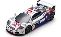 ミニカー　SPARK（スパーク）レジンモデル　1/43　S6665　マクラーレン Mclaren F1 GTR No.25 Bigazzi 1996 BPR Silverstone　9580006966650