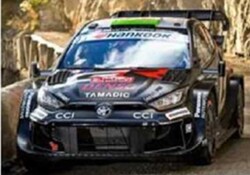 予約品　5月頃　ミニカー　Spark（スパーク） レジンモデル　1/43　S6889　トヨタ TOYOTA GR Yaris Rally1 No.33 TOYOTA GAZOO Racing WRT 2位 Rally Monte Carlo 2025 E. Evans S. Martin　9580006968890
