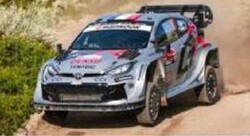 予約品　8月頃　ミニカー　Spark（スパーク）レジンモデル　1/43　S6901　トヨタ TOYOTA GR Yaris Rally1 No.17 TOYOTA GAZOO RACING WRT 優勝 Rally Portugal 2025 S. Ogier V. Landais　9580006969019