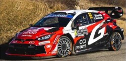 予約品　9月頃　ミニカー　SPARK（スパーク）　レジンモデル　1/43　S6914　トヨタ TOYOTA GR Yaris Rally1 No.18 TOYOTA GAZOO RACING WRT Monte Carlo Rally 2026 T. Katsuta A. Johnston　9580006969149