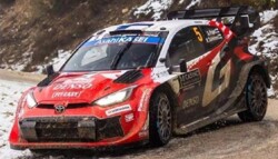 予約品　8月頃　ミニカー　SPARK（スパーク）　レジンモデル　1/43　S6915　トヨタ TOYOTA GR Yaris Rally1 No.5 TOYOTA GAZOO RACING WRT2 Monte Carlo Rally 2026 S. Pajari M. Salminen　9580006969156