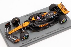 ミニカー　Spark（スパーク） 1/43　S8929　McLaren MCL60 No.81 McLaren 3位 Japanese GP 2023 Oscar Piastri　9580006989291