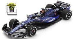予約品　2025年9月頃　ミニカー　SPARK（スパーク）レジンモデル　1/43　S9559　Williams Racing FW46 No.23 US GP 2024 Alex Albon (100th Race)　9580006995599