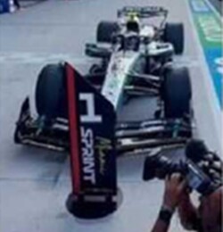 予約品　2026年2月頃　ミニカー　Spark（スパーク）レジンモデル　1/43　S9627　Mercedes W16 No.12 Mercedes-AMG PETRONAS Formula One Team Sprint Qualifying Pole Miami GP 2025 Kimi Antonelli　9580006996275