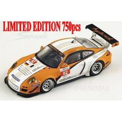 ミニカー　SPARK 1/43　 SA005　ポルシェ 997 GT3 ハイブリッド　2010年　ズーハイILMC 1000ｋm LMGTHクラス優勝 #92　限定750台　