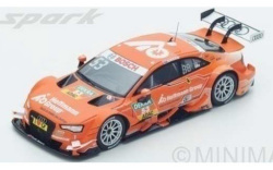 ミニカー　SPARK(スパーク)  レジンモデル 1/43　SG291　アウディRS5 DTM 2016 Audi Sport Team Rosberg #53