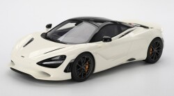 お取り寄せ予約品　7月以降　ミニカー　TOP SPEED（トップスピード） レジンモデル　1/18　TS0708　マクラーレン 750S ベースホワイト　840456385517