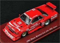 ミニカー　TRUE SCALE　1/43 TSM104314  ニッサン ブルーバード Gr.5 1982 #20 コカ・コーラ　レジン製