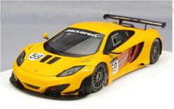ミニカー　Ｔrue Ｓcale 1/43 TSM114258　マクラーレン MP4-12C GT3 プレゼンテーションバージョン　レジン製