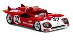 ミニカー　TRUE SCALE　1/43スケール　レジンモデル　TSM144310　アルファロメオ Tipo 33/3 #32 1971 セブリング12h 3位 H. Pescarolo