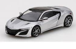 お取り寄せ品　ミニカー　TSM MODEL　レジンモデル　1/43　TSM430129　ホンダ NSX 2017 ソースシルバーメタリック (RHD)　4895183605229
